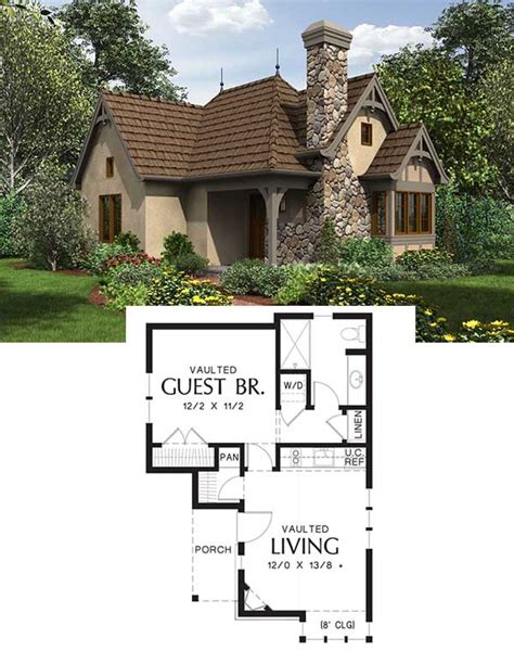 small tudor house floor plans